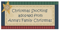 Christmas Stocking Adoptions from Anna