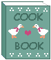 Green Cookbook with two ducks on it