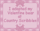 Click here to adopt your own Valentine Bear!