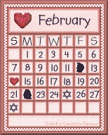 February 2010 Calendar from Caleb's Country Corner!