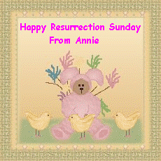 Click my Resurrection Sunday Card to save it for your own Home Page!