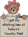 I adopted my Mary Stitching Beat at Robyn's Country Nest!