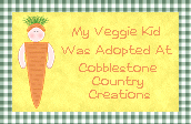 Click here to adopt your own Carrot Kid from Cobblestone Country Creations!