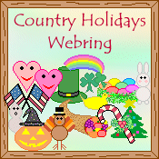 Country Holidays Webring (This webring logo is copyrighted and NOT public domain!  It is for this webring only, period!  Please DO NOT take it!)