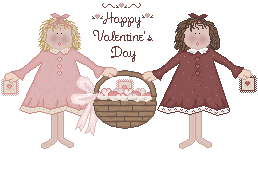 These Valentine's Girls were adopted from Gaby's Cottage. Don't you just LOVE them???