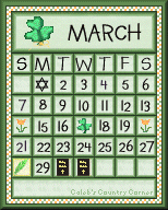March 2008 Calendar from Caleb's Country Corner!